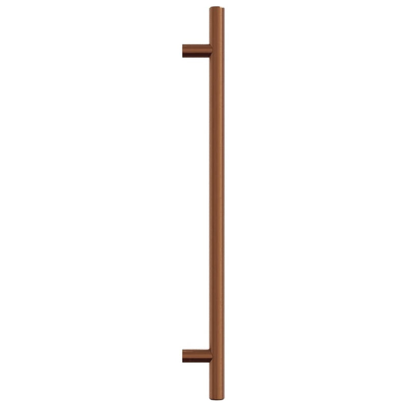 Mânere de dulap, 20 buc., bronz, 224 mm, oțel inoxidabil