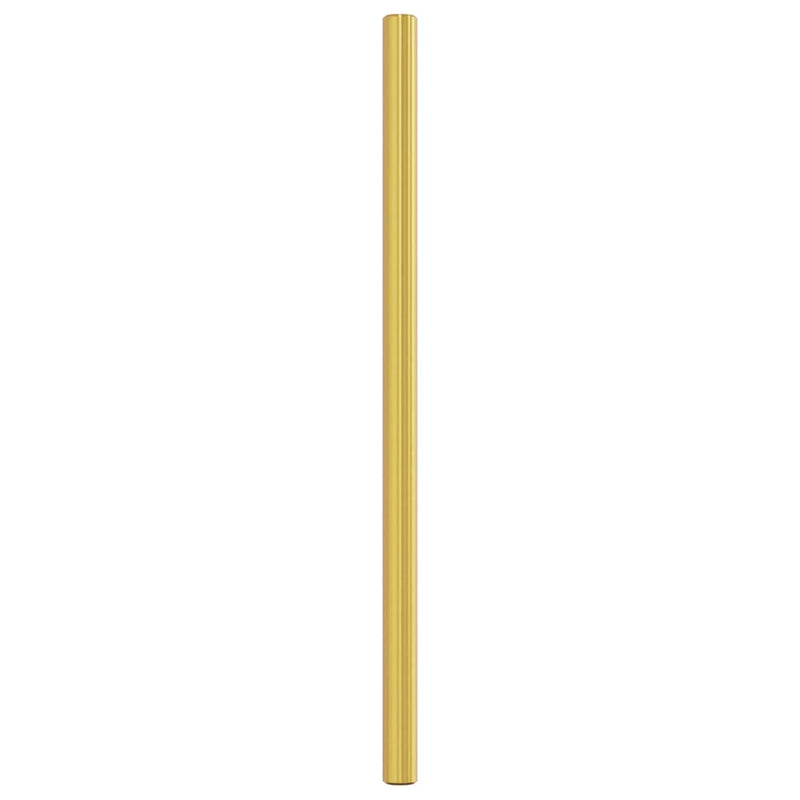 Mânere de dulap, 10 buc., auriu, 192 mm, oțel inoxidabil