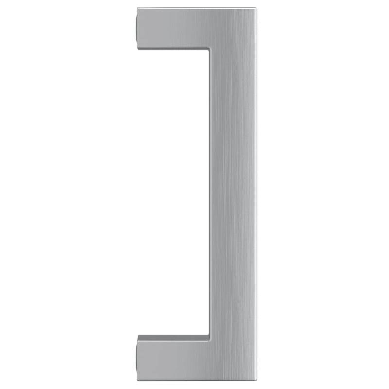 Mânere de dulap, 20 buc., argintiu, 96 mm, oțel inoxidabil
