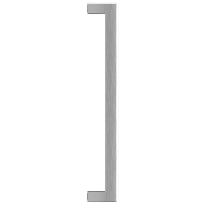 Mânere de dulap, 20 buc., argintiu, 64 mm, oțel inoxidabil
