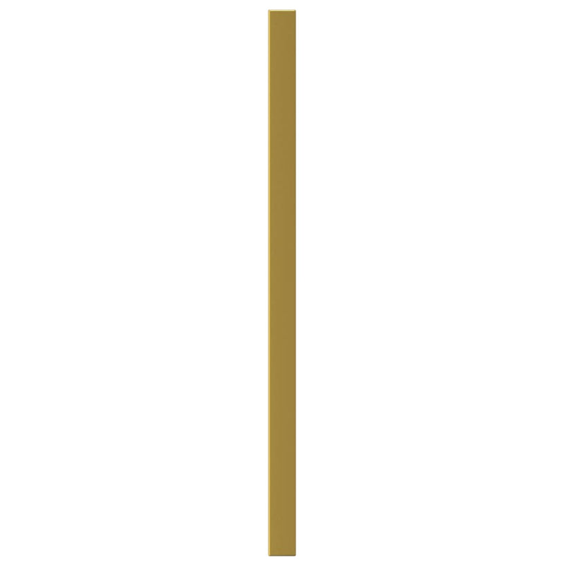Mânere de dulap, 20 buc., auriu, 224 mm, oțel inoxidabil
