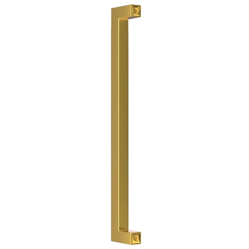 Mânere de dulap, 20 buc., auriu, 224 mm, oțel inoxidabil