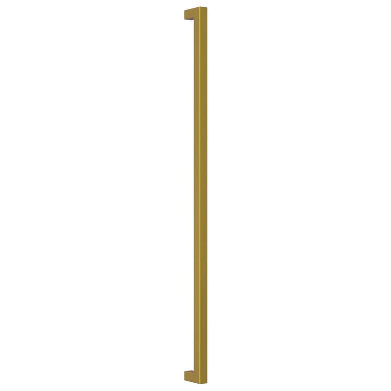 Mânere de dulap, 20 buc., auriu, 480 mm, oțel inoxidabil