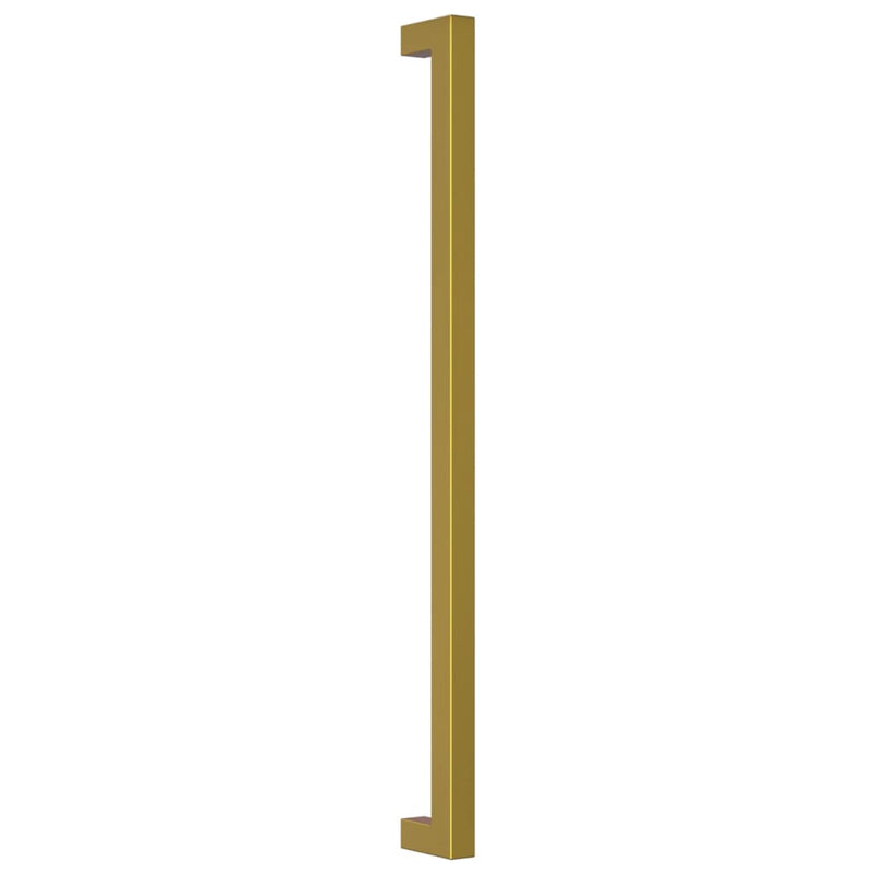 Mânere de dulap, 10 buc., auriu, 320 mm, oțel inoxidabil