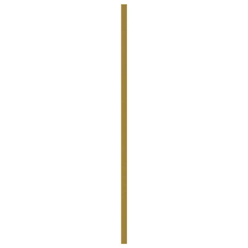 Mânere de dulap, 10 buc., auriu, 480 mm, oțel inoxidabil