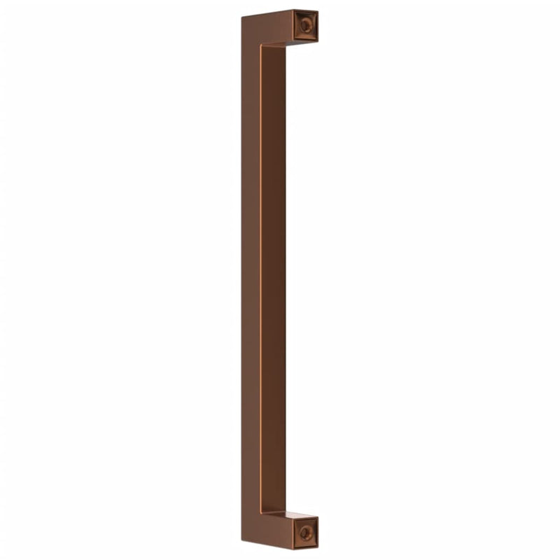 Mânere de dulap, 10 buc., bronz, 192 mm, oțel inoxidabil