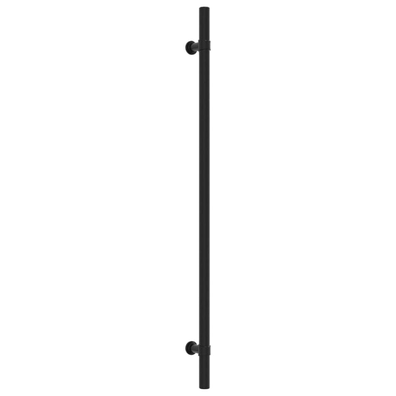 Mânere de dulap, 20 buc., negru, 320 mm, oțel inoxidabil