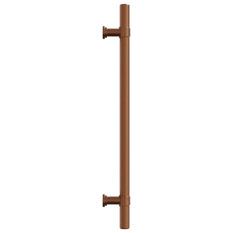 Mânere de dulap, 10 buc., bronz, 192 mm, oțel inoxidabil