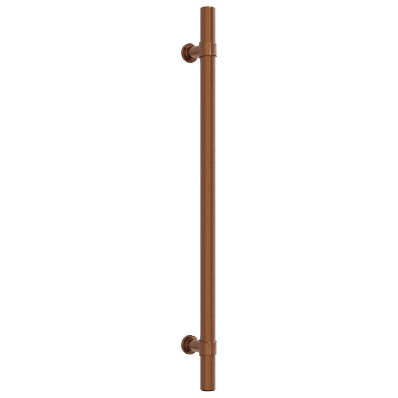 Mânere de dulap, 10 buc., bronz, 224 mm, oțel inoxidabil