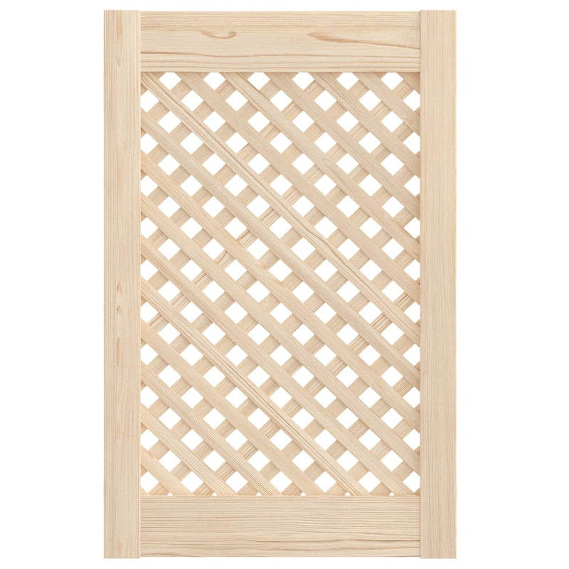 Uși de dulap cu zăbrele 2 buc. 39,5x61,5 cm lemn masiv de pin