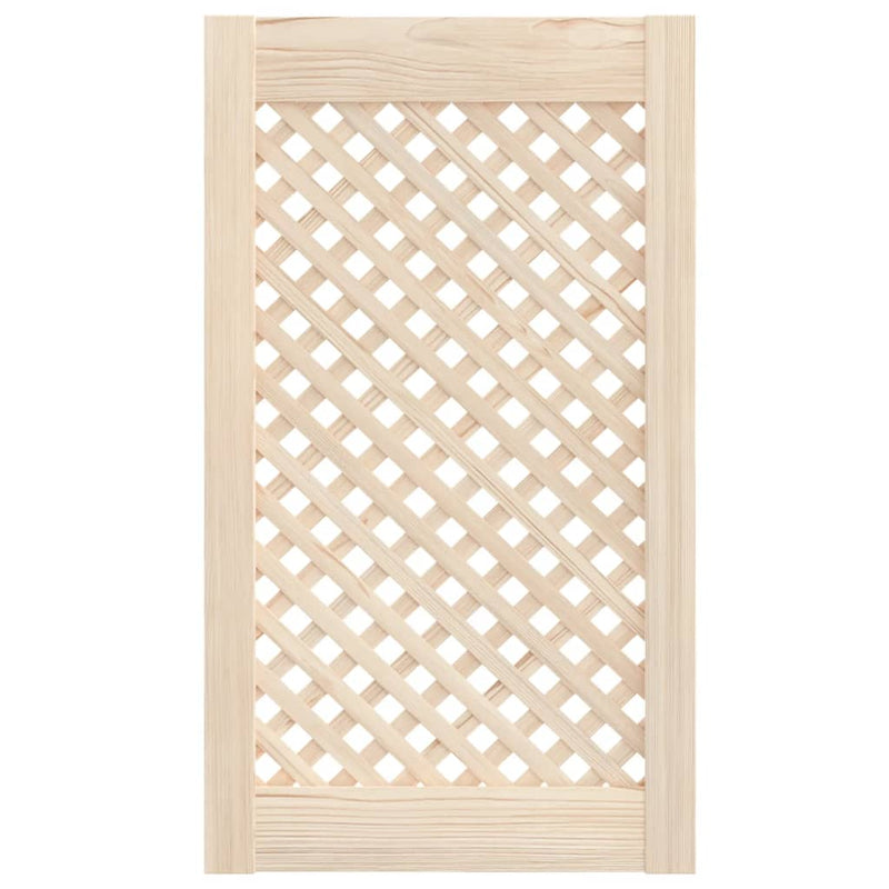 Uși de dulap cu zăbrele 2 buc. 39,5x69 cm, lemn masiv de pin