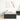 Cadru de pat mic single, negru, 75x190 cm