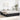 Cadru pat, negru, 180x200 cm, Super King Size