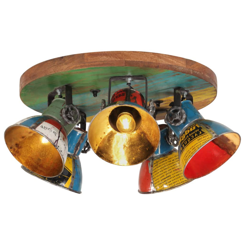 Lampă de tavan 25 W, multicolor, 50x50x25 cm, E27