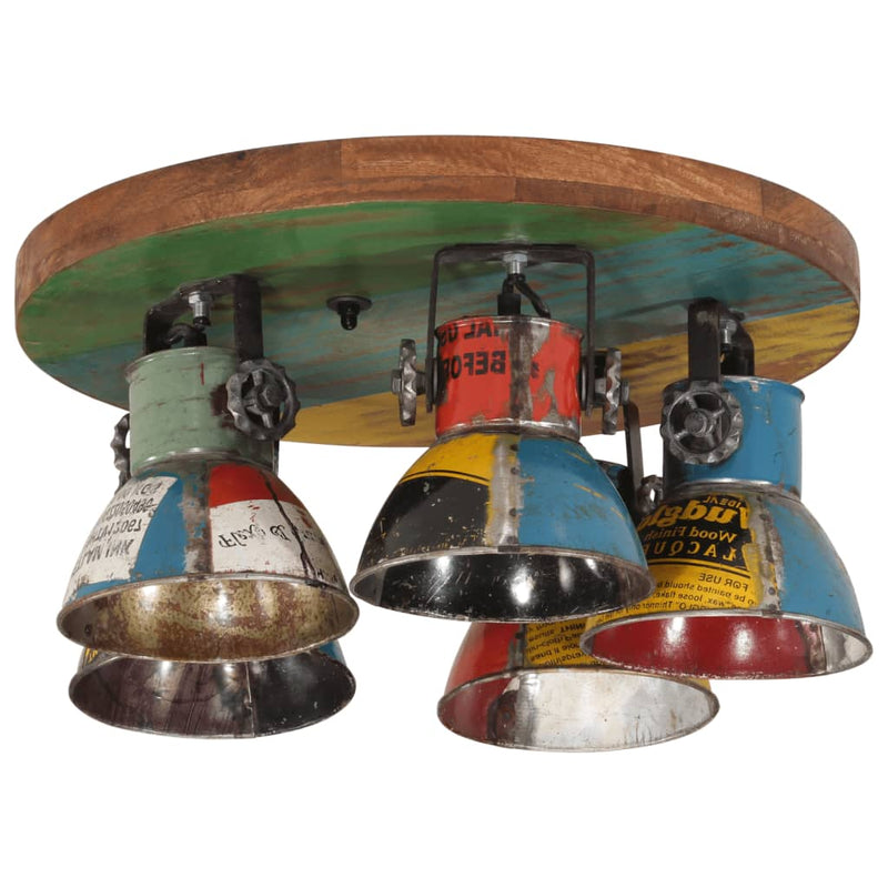 Lampă de tavan 25 W, multicolor, 50x50x25 cm, E27