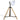 Lampă de podea 25 W, alb, 75x75x90-150 cm, E27