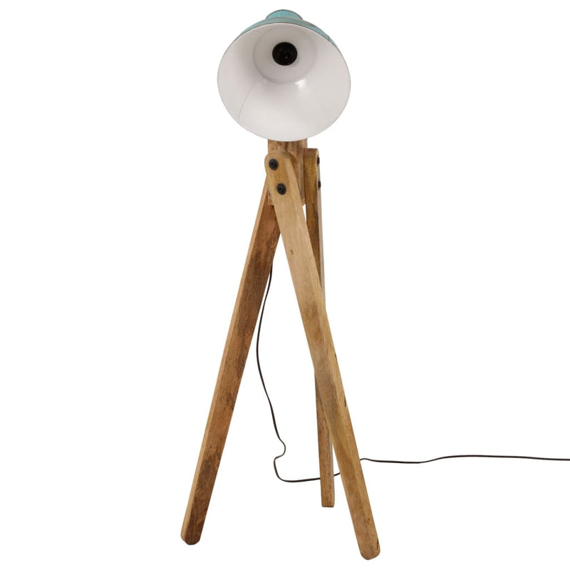 Lampă de podea, 25 W, albastru uzat, 45x45x120 cm, E27