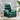 Fotoliu rabatabil electric, verde închis, material textil