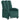 Fotoliu rabatabil electric, verde închis, material textil