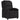 Fotoliu rabatabil electric, negru, material textil