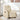 Fotoliu rabatabil electric, crem, material textil