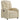 Fotoliu rabatabil electric, crem, material textil