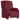 Fotoliu rabatabil electric, roșu vin, material textil