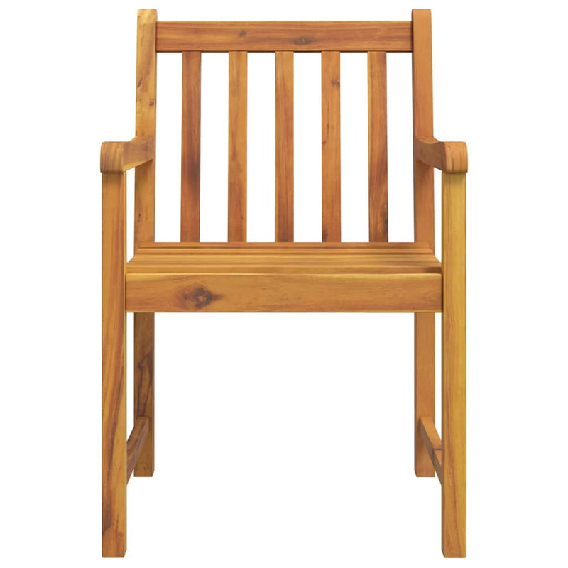 Set mobilier de grădină, 9 piese, lemn masiv de acacia