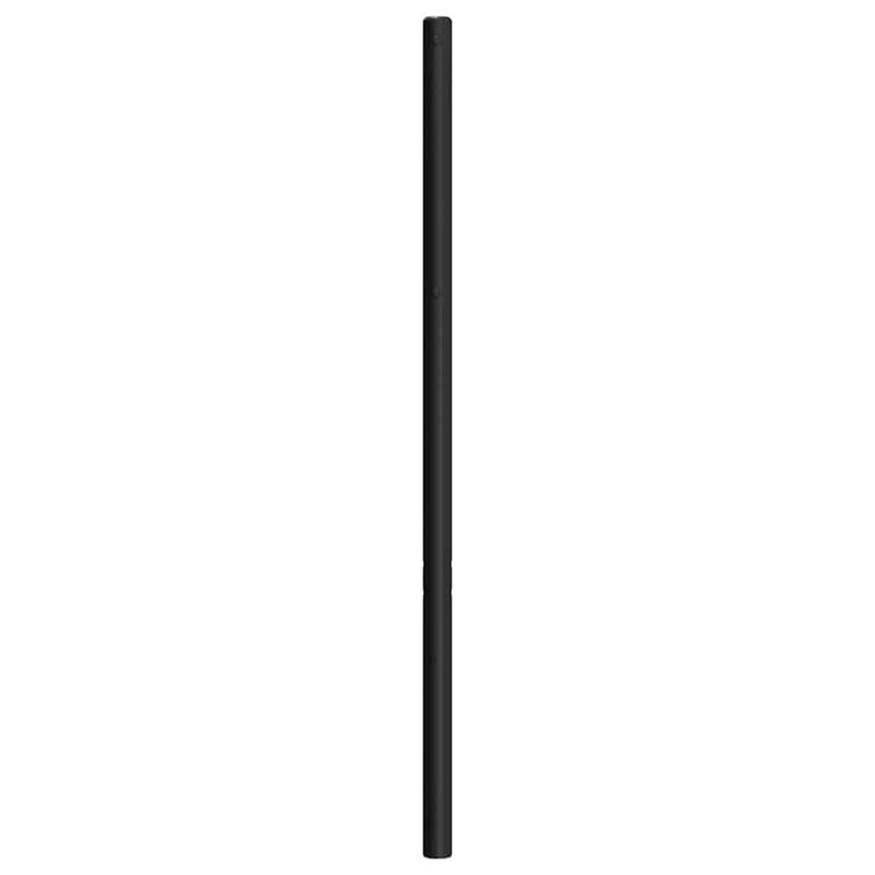 Tăblie de pat de schimb metalică, negru, 75 cm
