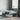Cadru de pat metalic cu tăblie de cap/picioare, alb, 107x203 cm