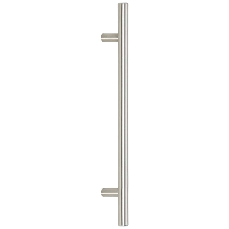 Mânere de dulap, 5 buc., argintiu, 192 mm, oțel inoxidabil