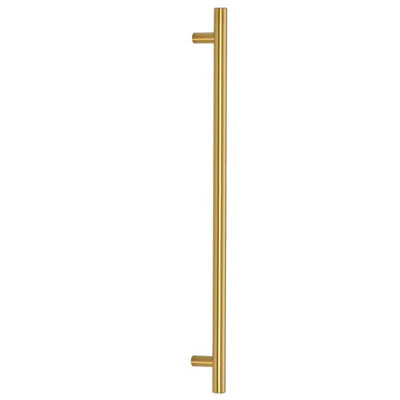 Mânere de dulap, 5 buc., auriu, 480 mm, oțel inoxidabil