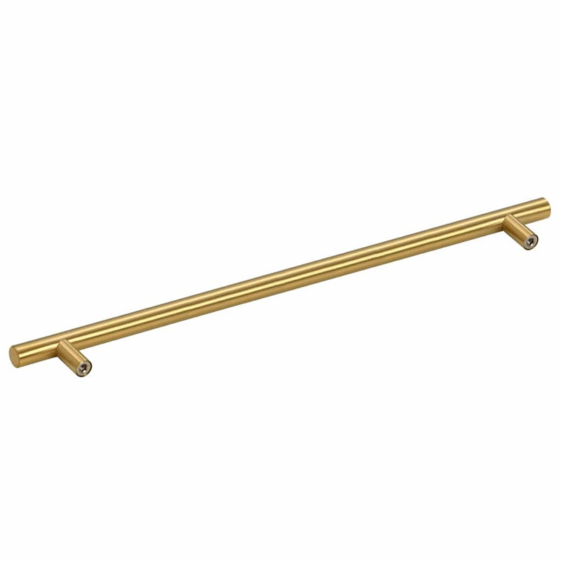 Mânere de dulap, 5 buc., auriu, 480 mm, oțel inoxidabil
