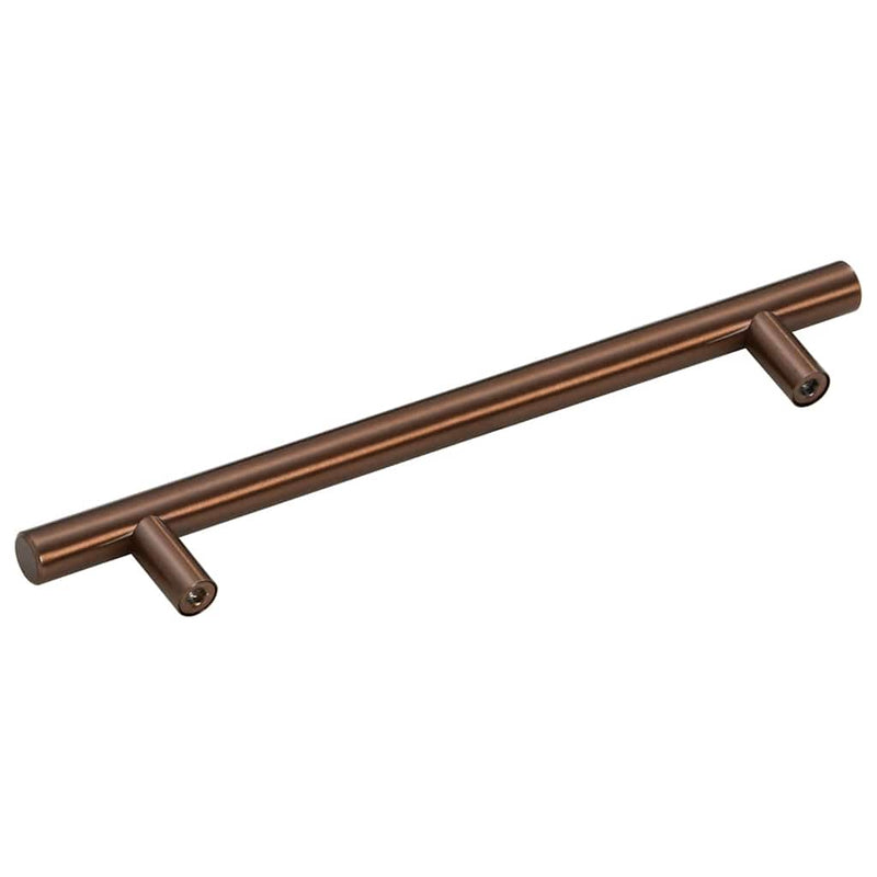 Mânere de dulap, 10 buc., bronz, 160 mm, oțel inoxidabil
