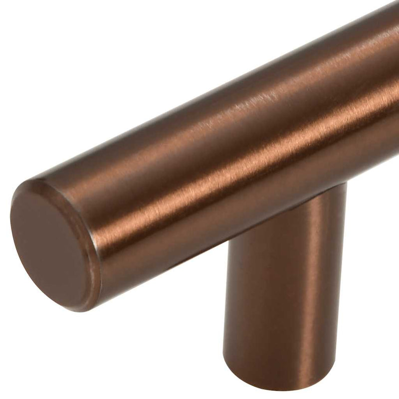 Mânere de dulap, 5 buc., bronz, 480 mm, oțel inoxidabil