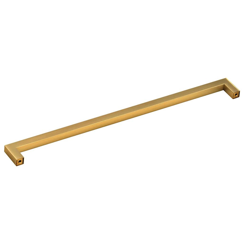 Mânere de dulap, 5 buc., auriu, 320 mm, oțel inoxidabil