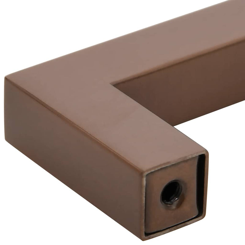 Mânere de dulap, 5 buc., bronz, 480 mm, oțel inoxidabil