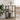 Suport de depozitare 3 niveluri gri 60x38x90 cm lemn masiv pin