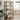 Suport depozitare 5 niveluri maro 80x38x170 cm lemn masiv pin