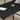 Birou, negru, 139x139x75 cm, lemn prelucrat