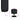 Birou, negru, 139x139x75 cm, lemn prelucrat