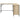 Birou, stejar sonoma, 141x141x75 cm, lemn prelucrat