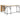 Birou, stejar sonoma, 141x141x75 cm, lemn prelucrat