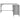 Birou, gri sonoma, 141x141x75 cm, lemn prelucrat
