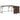 Birou, stejar maro, 141x141x75 cm, lemn prelucrat