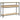 Masă consolă cu raft, stejar Sonoma, 100x29x75cm, lemn stratificat