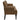 Banchetă cu spătar maro 120x62x75,5 cm piele întoarsă ecologică