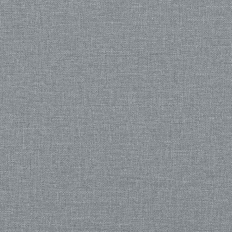 Banchetă cu perne, gri deschis, 113x64,5x75,5 cm, textil