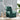 Fotoliu rabatabil, verde închis, material textil