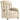 Fotoliu rabatabil, crem, material textil